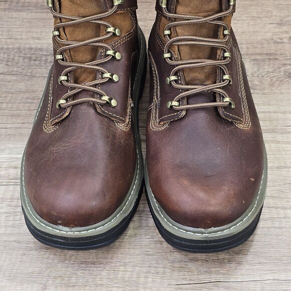 WOLVERINE Raider Contour Welt 8" Men's Size 13 EW Brown Work Boots (W02425) NEW - Picture 6 of 10